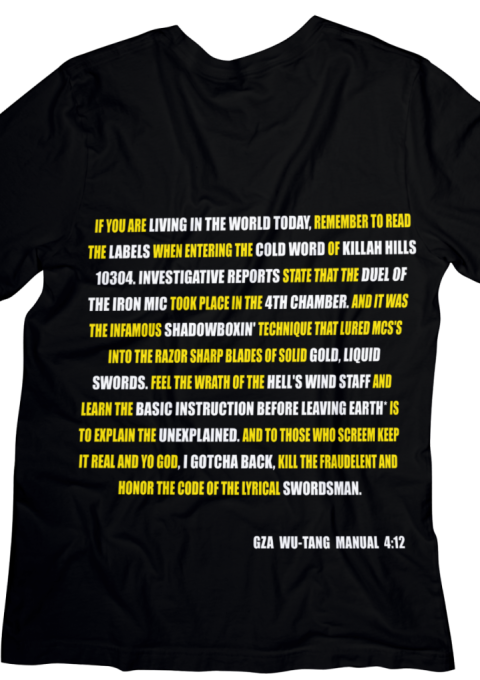 GZA Liquid Swords T-Shirt